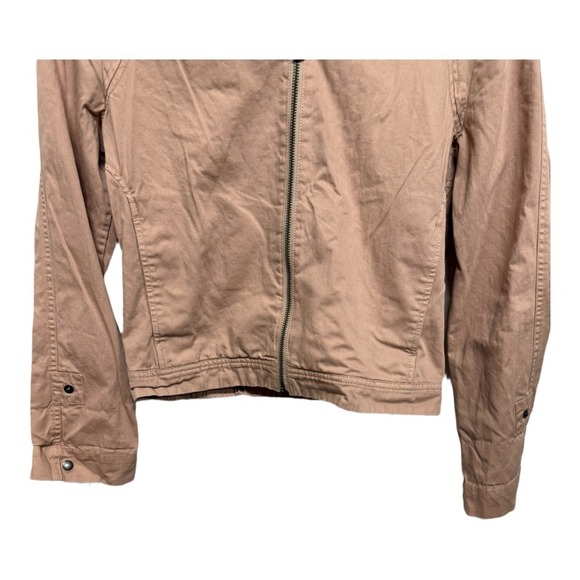 PrAna Lookout Jacket Organic Cotton Champagne Size XS Womens Utility Activr - Picture 3 of 7